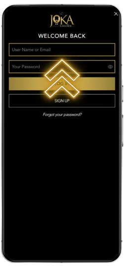 jokaroomvip login email